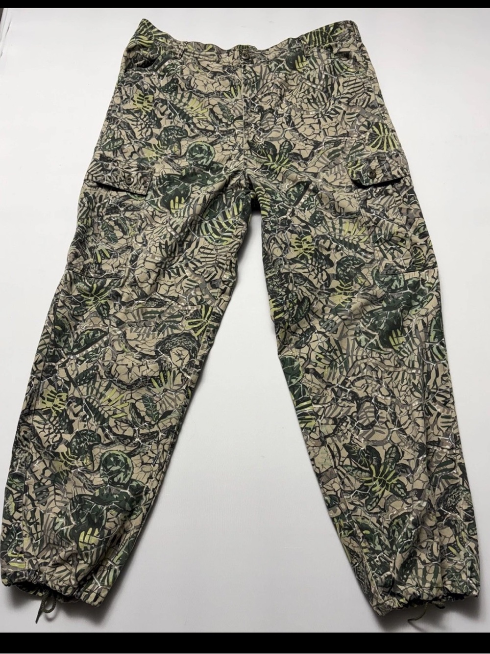 Brush Country Camoflauge Cargo Pants Mens Size XL USA Made Excellent